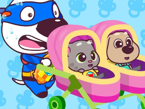 Talking Tom Heroes - Poção de Bebê