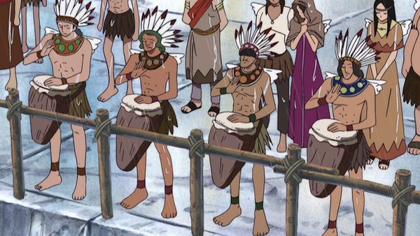 One Piece - Sky Island Saga - ¡Guiado por una campanada! La historia del Gran Guerrero y el explorador