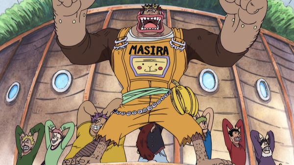 One Piece - Sky Island Saga - ¡El Log robado! ¡El rey de los salvamentos, Masira!