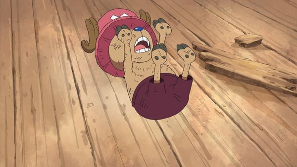 One Piece - Water 7 Saga - ¡Los cañonazos hunden la isla! El lamento de Franky