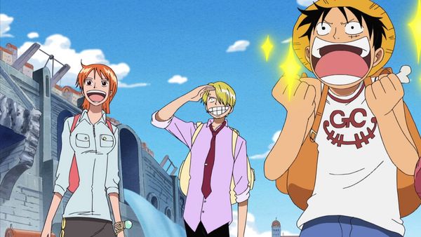 One Piece - Water 7 Saga - ¡El Rey de la Selva que enfrenta al mar! ¡El barco de ensueño está terminado!