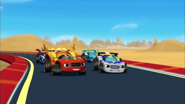Blaze e os Monster Machines - A corrida de cem milhas