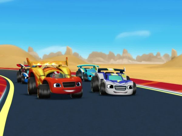 Blaze e os Monster Machines - A corrida de cem milhas