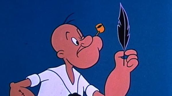 Popeye el marino - Saludos de espinaca