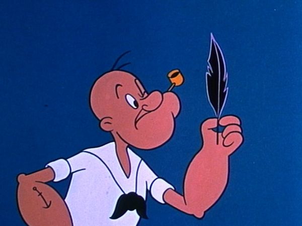 Popeye el marino - Saludos de espinaca