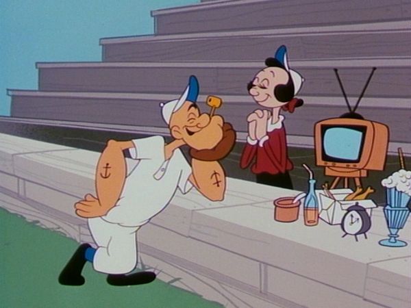 Popeye el marino - Batería Arriba
