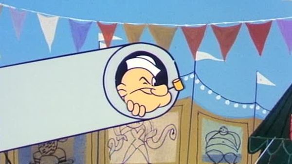 Popeye el marino - Popeye el hombre de collar blanco