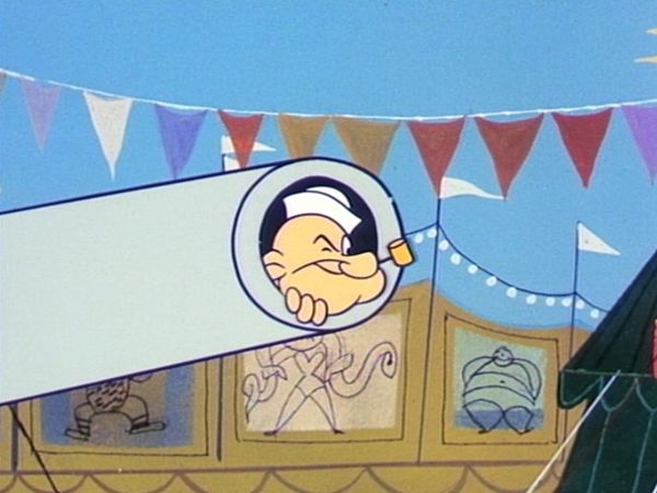 Popeye el marino - Popeye el hombre de collar blanco