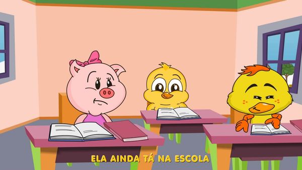 Mundo Aquarela Kids - A Porquinha MentiROSA