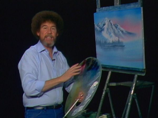 The Joy of Painting with Bob Ross - Mountain Reflections