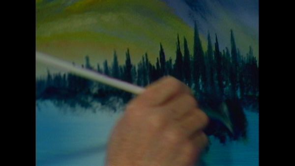 The Joy of Painting with Bob Ross - Mountain in an Oval