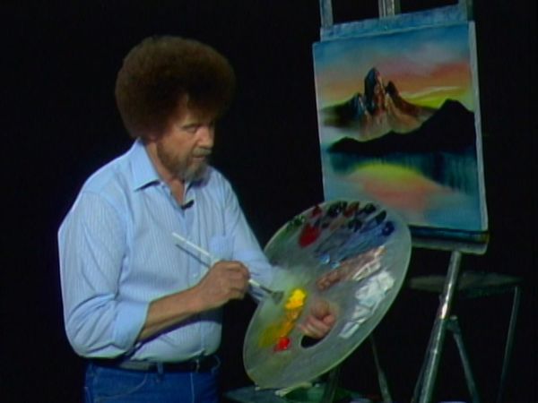 The Joy of Painting with Bob Ross - Black Seascape