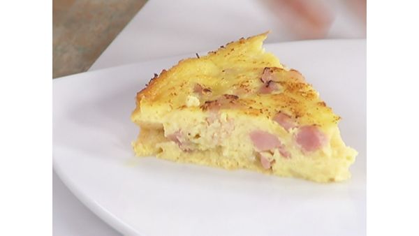 Sazón para el Mundo - Flan de Jamón y Gruyere y Ensalada Tentación