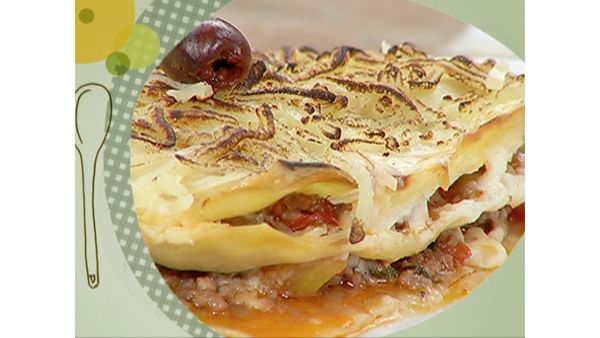 Sazón para el Mundo - Lasaña de Carne - Italia