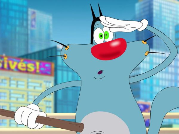 Oggy et les cafards - La maison dirigeable | Le Cube | Des pales pour Oggy