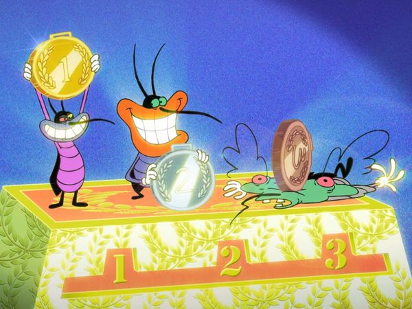 Oggy et les cafards - Oggy champion de sport | Oggy fait des vagues | Olivia fait le marathon