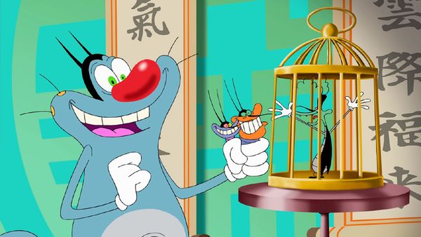 Oggy et les cafards - Tribulations en Chine | La Guerre du Mini Golf | Le Gros Bleu
