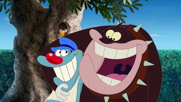 Oggy et les cafards - La Cigale et le Cafard | Chat de Berger | Le Monde du Dessous