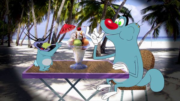 Oggy et les cafards - Affreux, Sale et Gentil | Carottes Vivantes! | Rapid'zza
