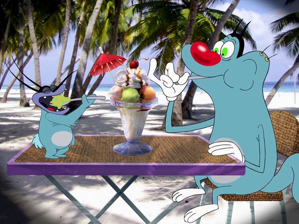 Oggy et les cafards - Affreux, Sale et Gentil | Carottes Vivantes! | Rapid'zza