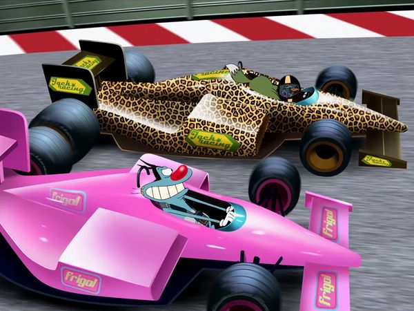 Oggy et les cafards - Formule 1 | En Selle! | Les Princes de la Glisse