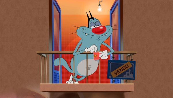 Oggy et les cafards - 3 Pièces Cuisine | Oggywood | La Vie de Château