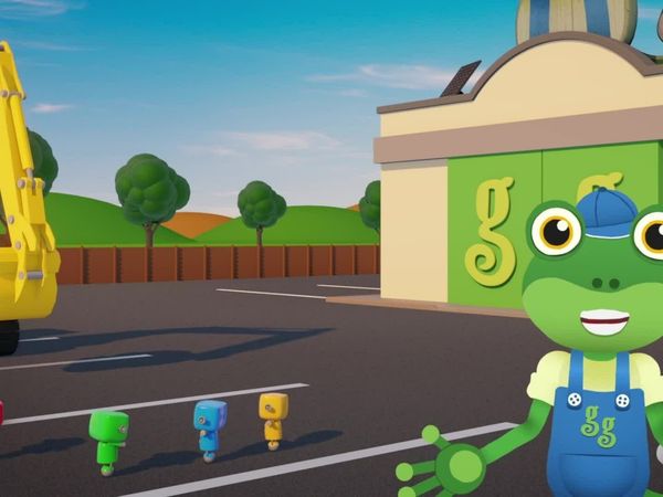 El taller de Gecko - Sammy el autobús escolar