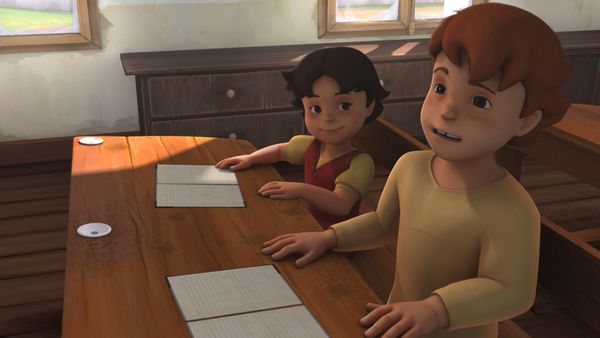 Heidi - Prueba escolar