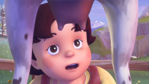 Heidi - El primer día en la montaña