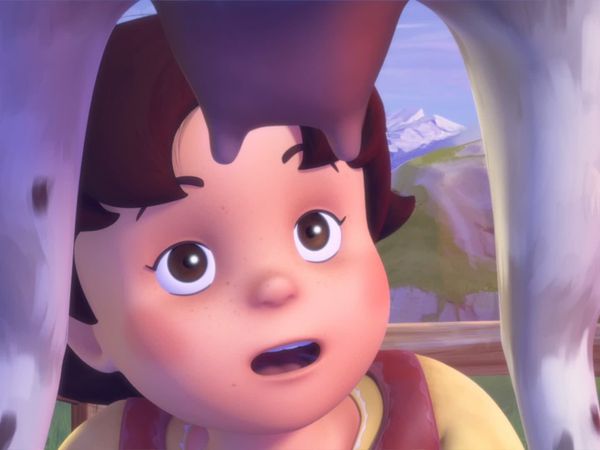 Heidi - El primer día en la montaña
