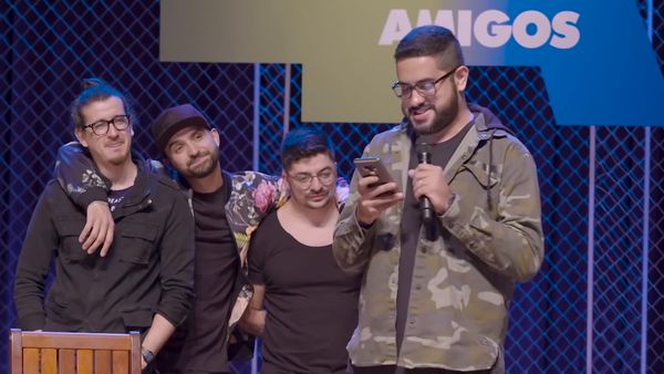 4 Amigos: Fila de piadas - Despedida