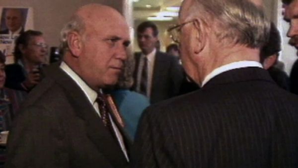 Face a Face - Mandela vs De Klerk