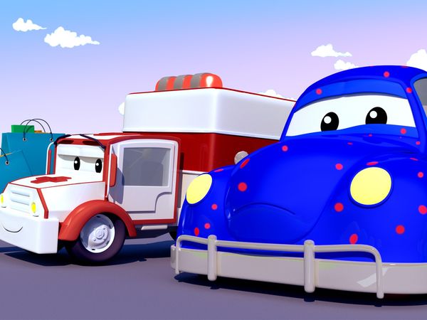 Amber the Ambulance - Henrie está com sarampo / Pequeno Charlie cai / Hela come muitos doces / Pequeno Jeremy está com dor de cabeça