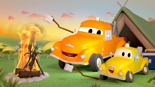 Car Patrol - Bebê Tom the Tow Truck está em apuros / Desaparecimento do bebê Amber / O ladrão de tinta / Hector o helicóptero está preso em uma árvore
