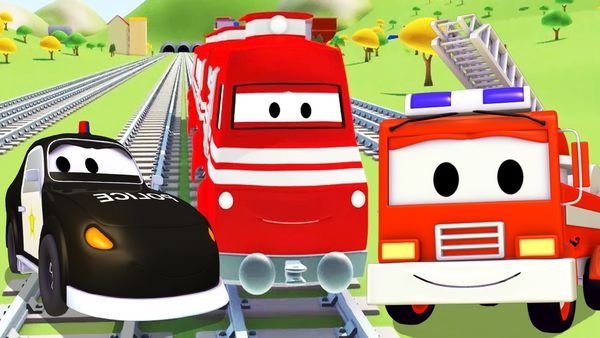 Car Patrol - Trem / Bulldozer / Ambulância / Tractor