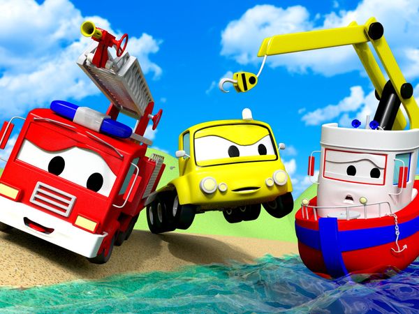 Car Patrol - Trem / Bulldozer / Ambulância / Tractor