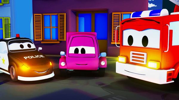Car Patrol - Carrinha / O Acidente com o Carrinho Rosa / O desaparicion de Tom the Tow Truck / O mistério da noite