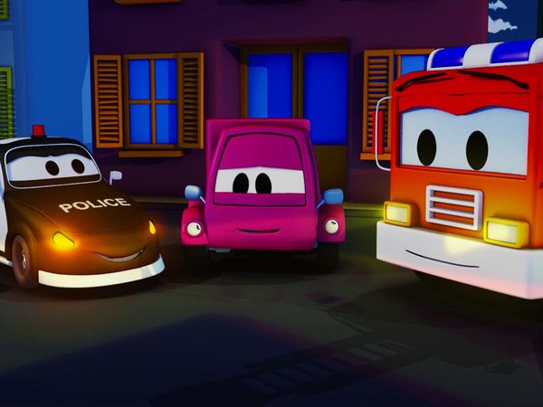 Car Patrol - Carrinha / O Acidente com o Carrinho Rosa / O desaparicion de Tom the Tow Truck / O mistério da noite