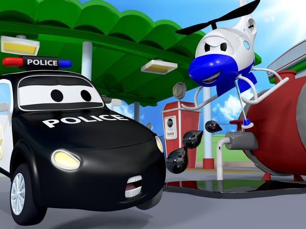 Car Patrol - Tyson está sem combustível / A corrida / Bobby preso entre as rochas / Montanha russa perigosa