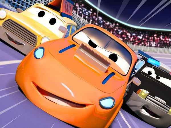 Car Patrol - A grande corrida /A pequena Super Patrulha / O doce da Carrie sumiu / Histórias assustadoras do Dia das Bruxas