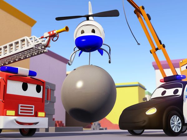 Car Patrol - A bola de demolição sumiu / O Desaparecimento da Penny / Toda a decoração de Natal desapareceu / Papai Noel não entregou os presentes de Natal