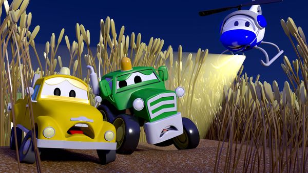 Car Patrol - Harvey a Colheitadeira e as crianças escondidas / Muito Doce / Pequena Katy voa para longe / Tyson