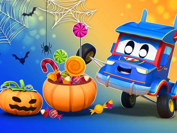 Super Truck - Dia das bruxas ladrão de doces / Dia das Bruxas / Visita de um OVNI / O prefeito