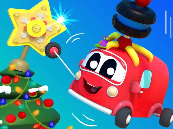 Super Truck - Econtrando a estrela / Neve torna a descida assustadora / Trator, Escavadeira e a árvore de natal / Crocomilha O ladrão do Boneco de Neve