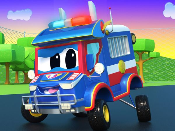 Super Truck - Caminhão de Polícia investiga / Encontro com fantasma / Problemas na Fazenda / Super Escavadeira na pista de corrida