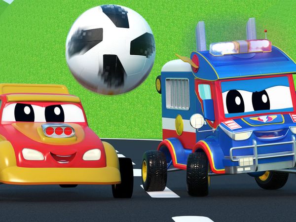 Super Truck - Volta às aulas:Pequeno carro se esconde / Trator ensinando ecologia na escola / Aprender reciclar / Turbina no trem gera eletricidade