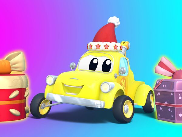 Car City Super: Tom The Tow Truck - Roubo dos presentes de Natal / Máquina de doces enlouquece / O raio de crescimento / A Ambulância Robô