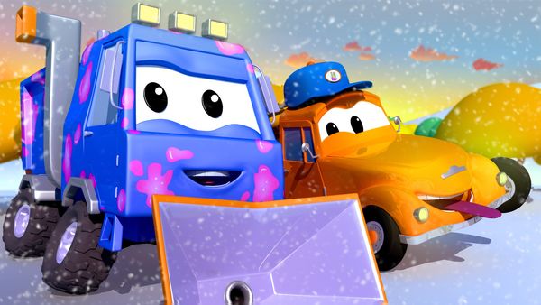 Tom's Car Wash - Uma árvore de Natal cai em cima do Sam / Rocky quer ver o Papai Noel / Francis, a empilhadeira, fica coberto de neve artificial / Gary é enganado