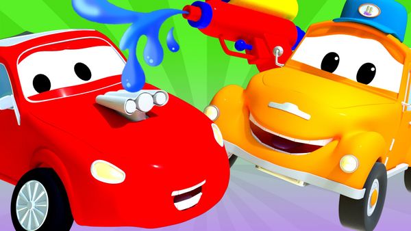 Tom's Car Wash - Jerry, o carro de corrida / Pequeno Jerry quer ser o Gelado / Rocky e o acidente com cimento / Tao, o carro Tuk Tuk