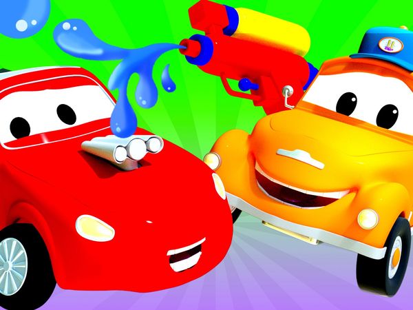Tom's Car Wash - Jerry, o carro de corrida / Pequeno Jerry quer ser o Gelado / Rocky e o acidente com cimento / Tao, o carro Tuk Tuk
